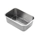thumbnail image 2 of Bandeja Para Horno Con Rejilla Para Filtrar Aceite, Rectangular, Para Hoteles, 32 X 22 X 10 Cm, 2 of 5