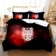 thumbnail image 1 of New Anime Attack on Titan Bedding Sets Duvet Cover Set With Pillowcase Twin Full Bedclothes Bed Linen Home Textiles Bed Sheets, 1 of 5