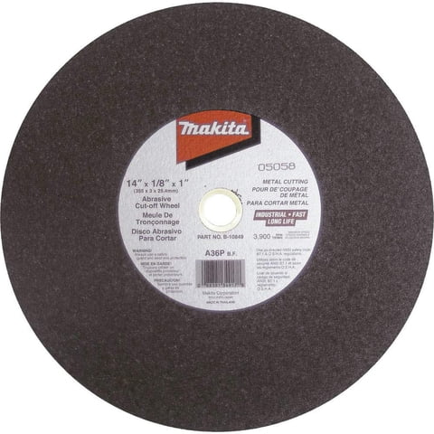 Makita - Disco De Corte B 10849 25 14 X 1 X 0 27 Cm 25 Unidades
