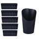 thumbnail image 4 of 50 Uds. de vasos de papel Kraft para huevos, suministros para hornear fiestas, conos de papel engrosados para hornear, tienda, boda , negro, 4 of 5
