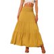 thumbnail image 1 of Falda Maxi de Verano INSPIRE CHIC para Mujer, Casual, Elástica, de Cintura Alta, Bohemia, Larga, 1 of 6