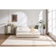 thumbnail image 2 of Twin Size Upholstered Daybed with Trundle,USB Port ,Side Pockets,Velvet Daybed with Button on Back and Piping on Waved Shape Arms for Bedroom Guest Room, 2 of 3