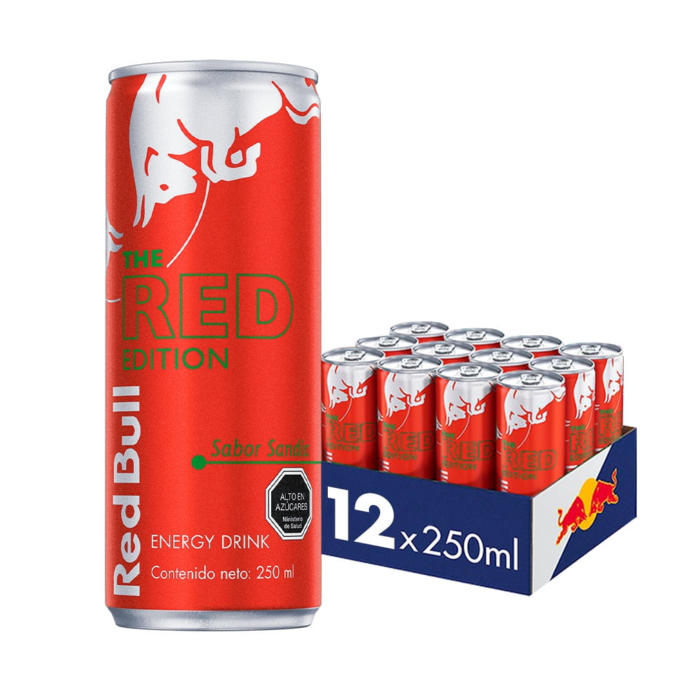 Red Bull Bebida Energética Pack 12 Latas Sandía 250Ml