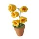 thumbnail image 2 of Regalo De Adorno De Flores Artificiales Tejidas A Mano Para Centros De Mesa De Amigos Amarillo, 2 of 3