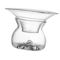 Magideal - Colador De Té De Vidrio Para El Hogar, Regalo, Juego De Té De Kung Fu Reutilizable, Taza De Té, Filtro De Té Extraíble Resistente Al Calor, Accesorios