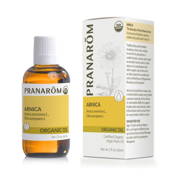 Aceite de masaje Pranarom Aceite vegetal virgen de árnica francesa 60 ml