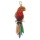thumbnail image 1 of aleación de cristal forma de loro encantos colgante para diy joyería que hace rojo, 1 of 5