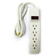 thumbnail image 3 of Power Strip Home Plus, 60 cm, 4 enchufes, cable de 2 pies de longitud, gris, 3 of 4