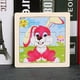 thumbnail image 5 of 11*11cm/4.33*4.33in 1pcs Wooden Jigsaw Puzzles, Children's Animal Puzzles Educational Early Education Cartoon Plane Jigsaw Puzzle Toys, For Children Kids, 5 of 5