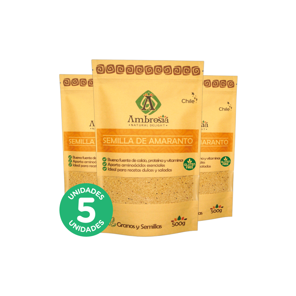 Ambrosia Spa - Pack 5, Amaranto 500Gr