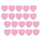thumbnail image 2 of Esponjas de limpieza Facial esponja para fregar la cara esponja suave en forma de corazón esponjas faciales de maquillaje para masajes faciales de la , Rosa 20 piezas, 2 of 5