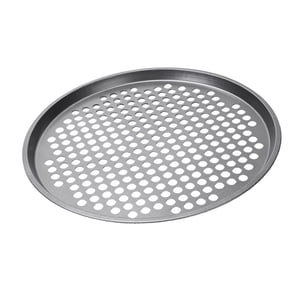 Bothyi - Molde Para Pizza Con Agujeros De Acero Al Carbono, Calentamiento Uniforme Para Horno, Para Pasteles Caseros, Pan, 29 Cm