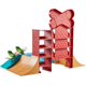 thumbnail image 4 of Set de juego Skate Fingerboard Hot Wheels Skate Shop con accesorios, 4 of 6
