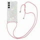 thumbnail image 1 of Funda FOXDOCK para Samsung Galaxy S26 con Cuerda Ajustable, Brillo Líquido, Protección Antigolpes y Lente – Ideal para Regalo, 1 of 6