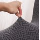 thumbnail image 4 of suxuMhao Fundas, Fundas Elásticas para Sillas de Comedor - Gris Oscuro, Fundas de Tamaño Universal para Sillas, Fundas de 2 Piezas para Sillas de Cocina para Protección y Decoración de Muebles, Se, 4 of 5