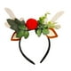 thumbnail image 1 of Diadema Navideña, Lindo Aro Para El Pelo Para Disfraz De Adultos, Ideal Como Regalo Para Juegos De Rol, Astas Doradas, 1 of 3