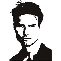 Rienda Libre Graphics - Decomural Tom Cruise Celebrity Icon Ws-18540