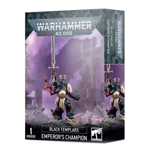 Figura de acción Games Workshop Warhammer 40,000 Black Templars