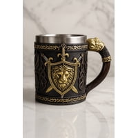 Tazon - Taza Termica De Acero Con Escudo De Leon