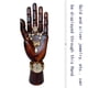 thumbnail image 4 of Modelo De Mano De Madera Mano Modelo Para Dibujo Femenina, 4 of 6