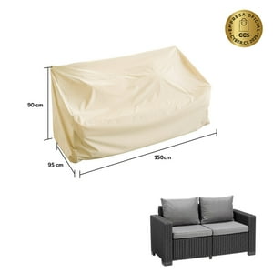 Cwagen - Cobertor Funda De Sofá 2 Cuerpos L Tapado Covers - Wagen Covers