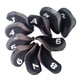 thumbnail image 2 of 10 Piezas De Fundas Para Palos De Golf Para Hierros Con Fundas De Cabeza De Neopreno De Gran Número Negro Gris, 2 of 5