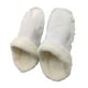 thumbnail image 3 of Forro De Zapatillas De Felpa, Funda Gruesa De Felpa Con Agujeros Para Zapatos, Para Baño, Cocina, 19 Cm, Blanco, 3 of 3