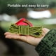 thumbnail image 3 of Cuerda tensora reflectante de 5 mm para tienda de campaña, paracord para lona, toldo, camping, 4 rollos de 15,8 m (52 pies), 3 of 5