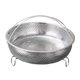 thumbnail image 4 of Cesta De Vapor De Acero Inoxidable Para Utensilios De Cocina, Bandeja De Vapor Portátil Para Lavar Frutas, 22,5 Cm, 4 of 5