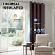 thumbnail image 4 of Cortinas opacas Joydeco con aislamiento térmico de 183 x 183 cm, 2 paneles, 4 of 9