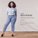 thumbnail image 4 of Jean Boyfriend Talle Grande para Mujer Levi's Azul Hawaii 38, 4 of 4