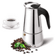 thumbnail image 2 of Cafetera Italiana Espresso 6 Tazas 300ml Acero Inoxidable, 2 of 3
