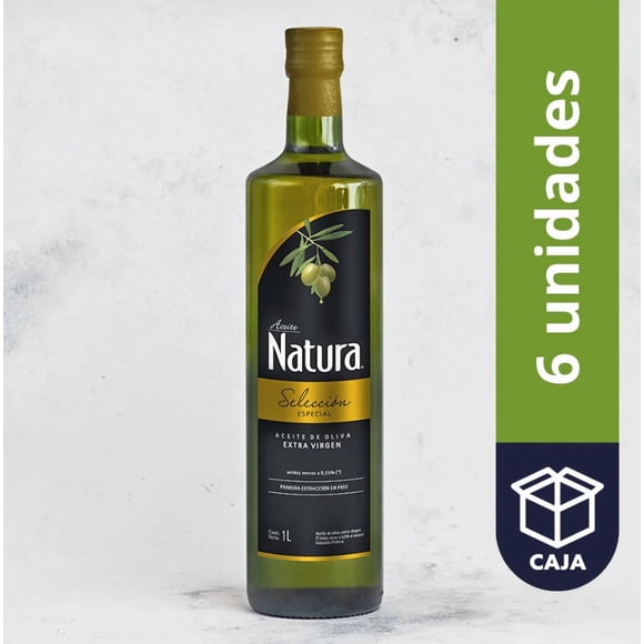 ACEITE NATURA OLIVA 6X1000cc