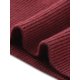 thumbnail image 5 of Suéteres de punto para mujer con cuello redondo y manga larga, atuendo casual de otoño 2025 L rojo vino, 5 of 6