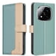 thumbnail image 1 of Funda Cartera con Bloqueo RFID para Xiaomi Redmi Note 14 Pro Plus con Ranuras y Soporte Verde, 1 of 5