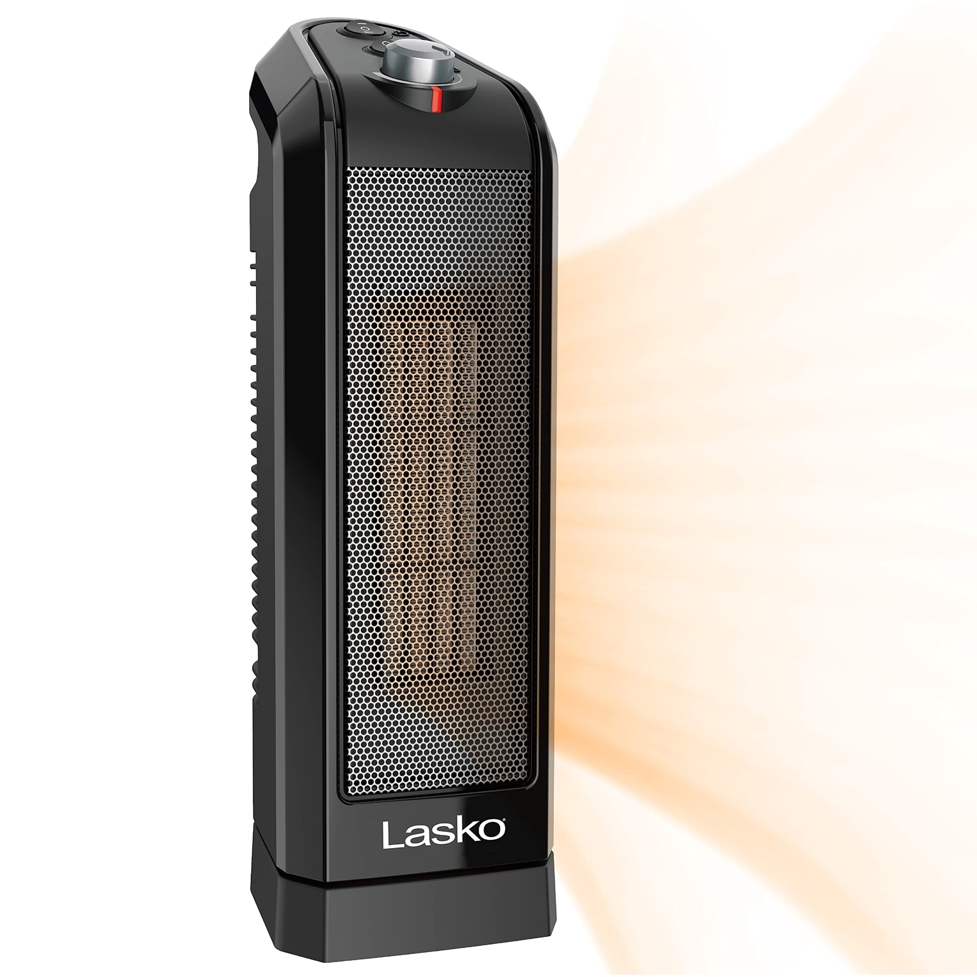 Calentador Portátil Lasko, Cerámica Oscilante, 1500 W, 150 M², Color Negro