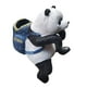 thumbnail image 3 of Adornos Decoración Panda Escultura Estatua Al Aire Libre Para Cerca Césped Balcón, 3 of 3