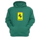 thumbnail image 1 of Polerón Canguro Ferrari Verde Aguamarina Talla L Unisex, 1 of 3