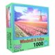 thumbnail image 3 of Rompecabezas Wisconsin Toy Co. Molino de viento y tulipanes, 1000 piezas, 3 of 6