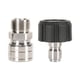 thumbnail image 2 of 2 Piezas Adaptador Para Lavadora A Presión Accesorios Latón 3/8 "conector De Liberación Rápida Diámetro Interior 15mm, 2 of 5