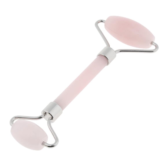 Rodillo De Jade Antienvejecimiento Para La Cara Gua Sha Herramienta De Raspado Masaje Corporal Plata