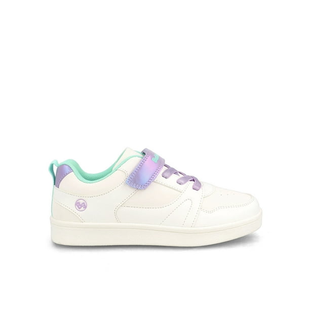 Zapatilla Niña Clavel Blanco Lila