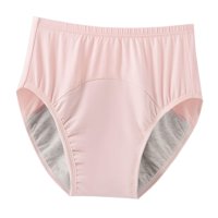 Ioensy - Pañal Para Adultos, Ropa Interior Para Incontinencia, De Algodón, Para Personas Mayores, Color Rosa, Talla Xl