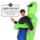 thumbnail image 4 of Disfraz inflable de abducción alienígena Morph, talla adulto, 4 of 6