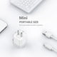thumbnail image 4 of Cargador de pared USB LUOATIP, paquete de 3 unidades, 2,1 A/5 V, doble puerto para iPhone, 4 of 7