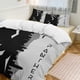 thumbnail image 1 of Black Panther Family Bed 3 Piece Set Personalized Bedding Decor for Kids And Teens Anime Student Dormitory Cover, 1 of 5