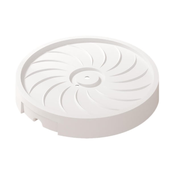 Soporte para Plantas con Ruedas, Carrito Grande para Plantas, Platillo Redondo para Macetas, Base Resistente con Ruedas para Plantas, Bandeja de Drena 33cm x 65cm