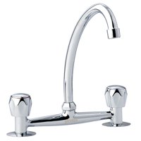 Stretto - Combinación Lavaplatos 8"" Mossini Metal Cromo