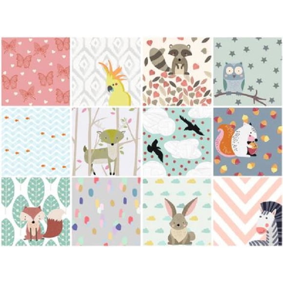 Azulejos autoadhesivos decorativos 15x15 Kids