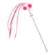 thumbnail image 4 of Funny Cat Teaser Wand Long Rod Cat Juguete Interactivo Con Bolas De Felpa Y Bell Pink Red, 4 of 5